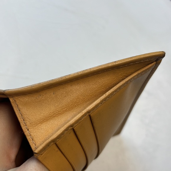 Auth. CELINE Macadam PVC Bifold Wallet Beige Brown Logo Print Canvas Leather - Picture 11 of 17